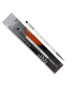 Pincel Duplo para Batom - W507 Macrilan