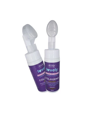Sabonete Mousse de Limpeza Facial Colágeno Lovely - Face Beautiful