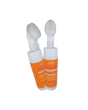 Sabonete Mousse de Limpeza Facial Vitamina C Lovely - Face Beautiful