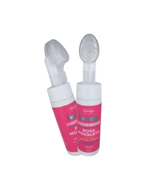 Sabonete Mousse de Limpeza Facial Rosa Mosqueta Lovely - Face Beautiful
