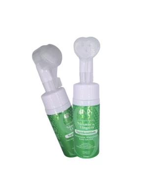 Sabonete Mousse de Limpeza Facial Antioleosidade - Isis Make Up