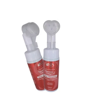 Sabonete Mousse de Limpeza Facial Rosa Mosqueta - Isis Make Up