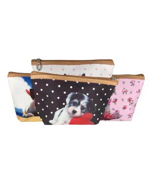 Necessaire Estampa Cachorro - Cisne