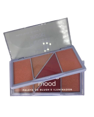 Paleta de Blush e Iluminador - Ruby Rose