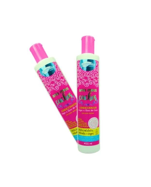 Condicionador Cachos Argan E Óleo De Coco 400ml - Alquimia