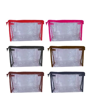 Necessaire Grande C002A Transparente - Ruby's 