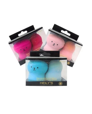 Duo de Esponjas Maquiagem - Meily's (MAC218) 