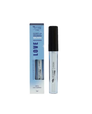 Gloss Lip Volumoso Gelado Cor 100 - Max Love