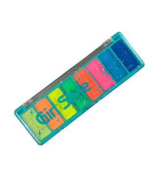 Paleta de Sombras Girl Style Luisance A-B-C (L6073)