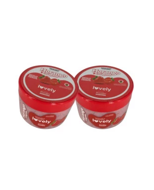 Esfoliante Corporal Morango + Colágeno Lovely - Face Beautiful