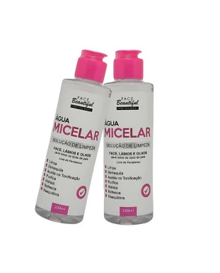 Água Micelar Facial 200ml - Face Beautiful