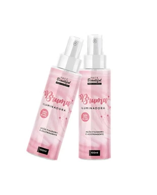 Bruma Iluminadora Fixadora 100ml - Face Beautiful