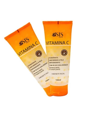Sabonete Facial Vitamina C - Isis Make Up
