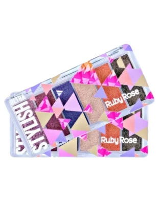Paleta de Sombras Stylish Ultra - Ruby Rose