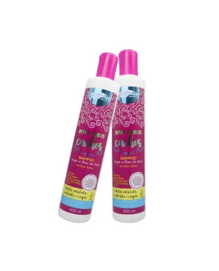 Shampoo Cachos Argan e Óleo De Coco 400ml - Alquimia