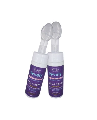 Sabonete Mousse de Limpeza Facial Colágeno Lovely - Face Beautiful