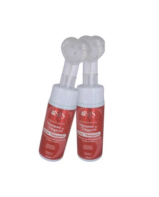 Sabonete Mousse de Limpeza Facial Rosa Mosqueta - Isis Make Up