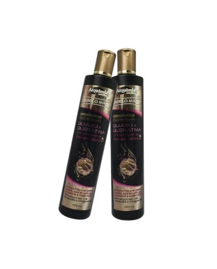 Condicionador Cabelo Macio Quiabo e Queratina 400ml - Alquimia
