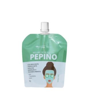 Máscara Facial Peel Off Pepino 50G - Max Love 