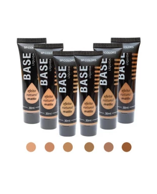Base Natural Matte Cor 05 a 10 - SP Colors